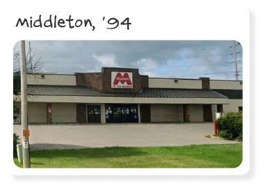 middleton store exterior built in 1994